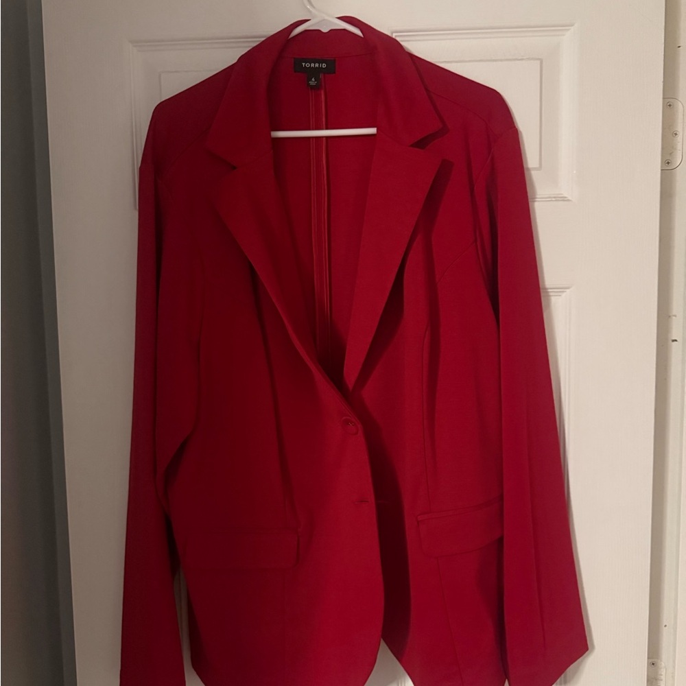 Torrid Bold Red Women's Blazer